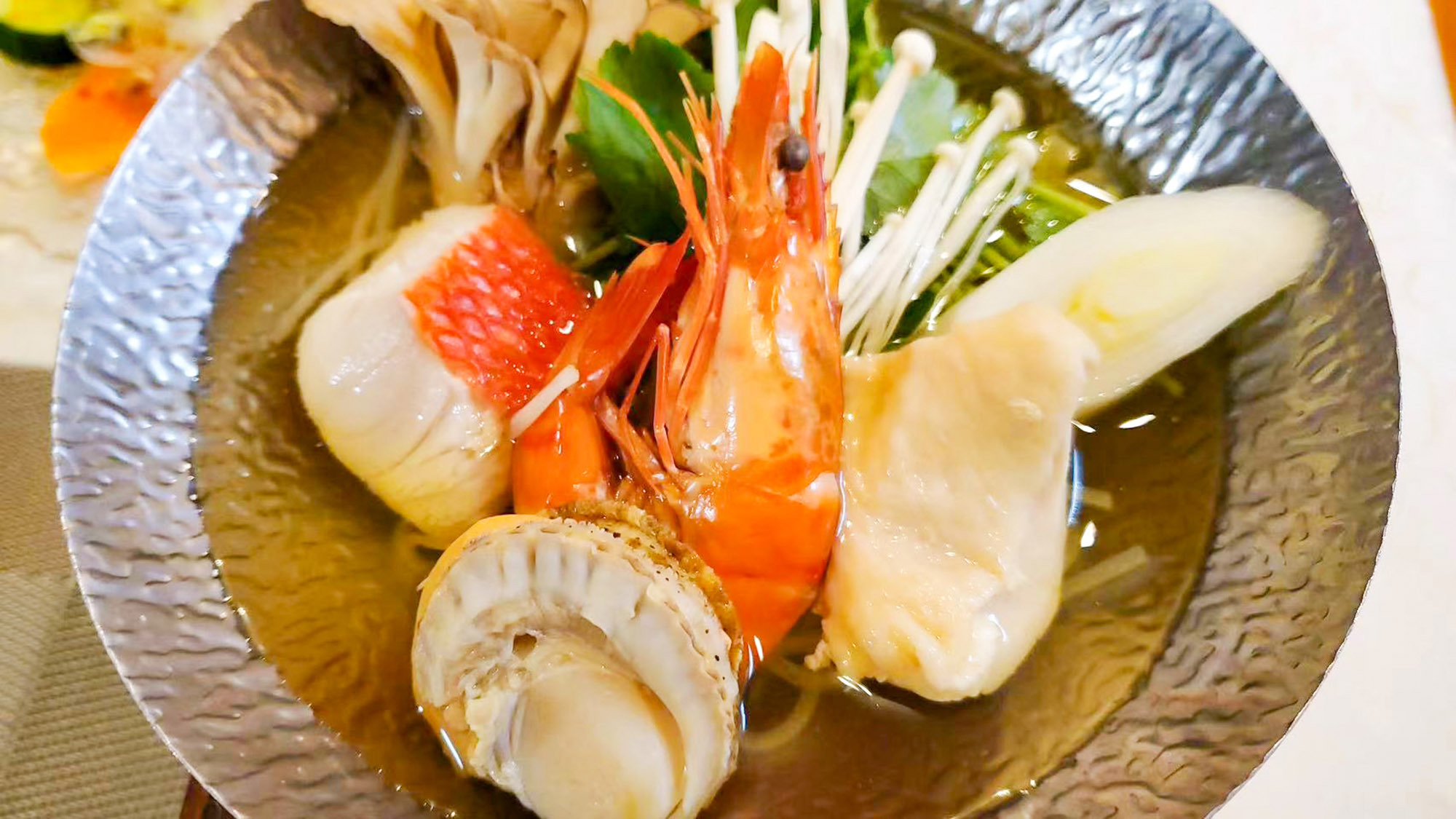 ・【夕食一例】季節の恵みが詰まっています