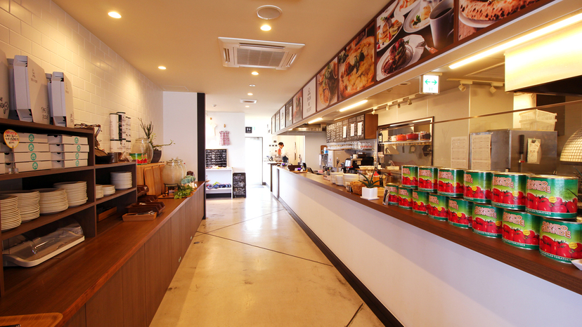 #SHICHI NO CAFE&PIZZA_ピッツァやパスタ、パンケーキが楽しめる併設カフェ