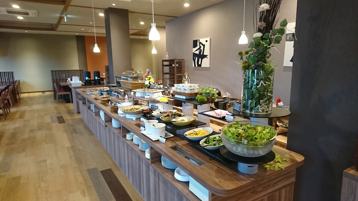 【朝食バイキング】ご利用時間6:30〜9:00
