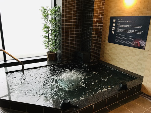 【最上階天然温泉展望スパ】広島市内の夜景を一望できる露天風呂&内湯&サウナを完備した最上階スパ♪