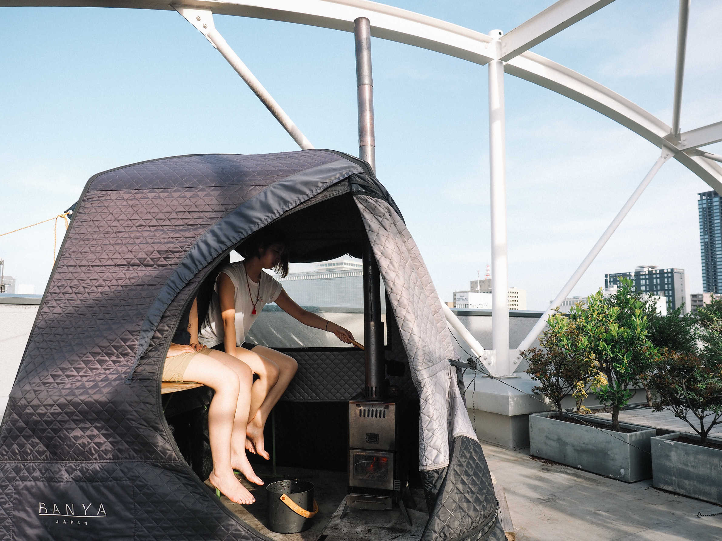 【アクティビティ】ルーフトップサウナ