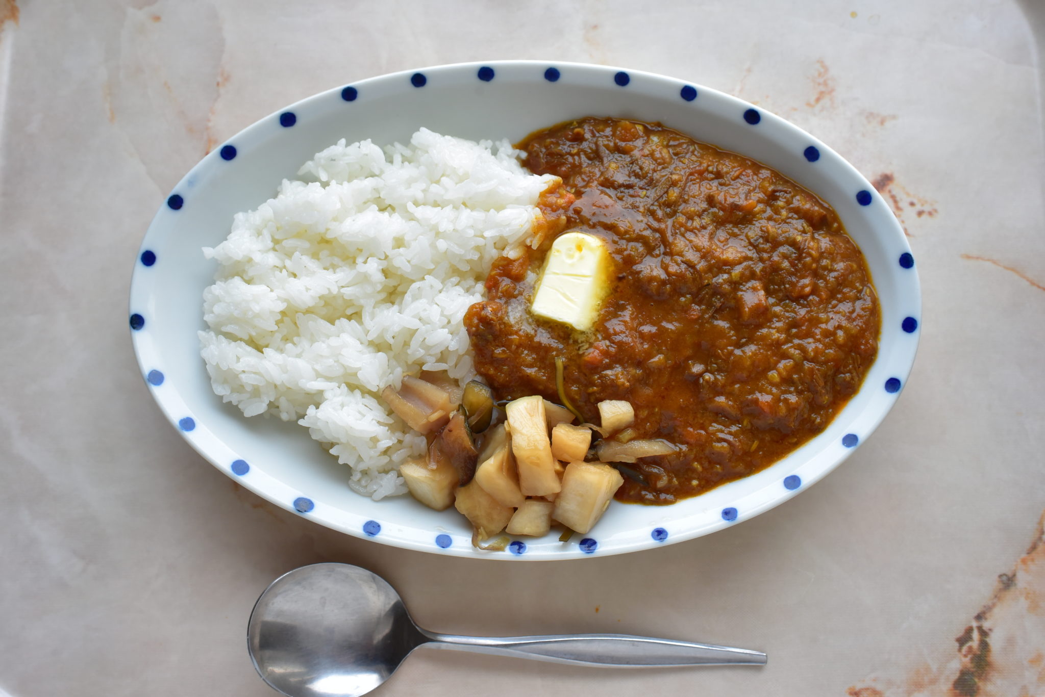 【朝食】蝦夷鹿カレー