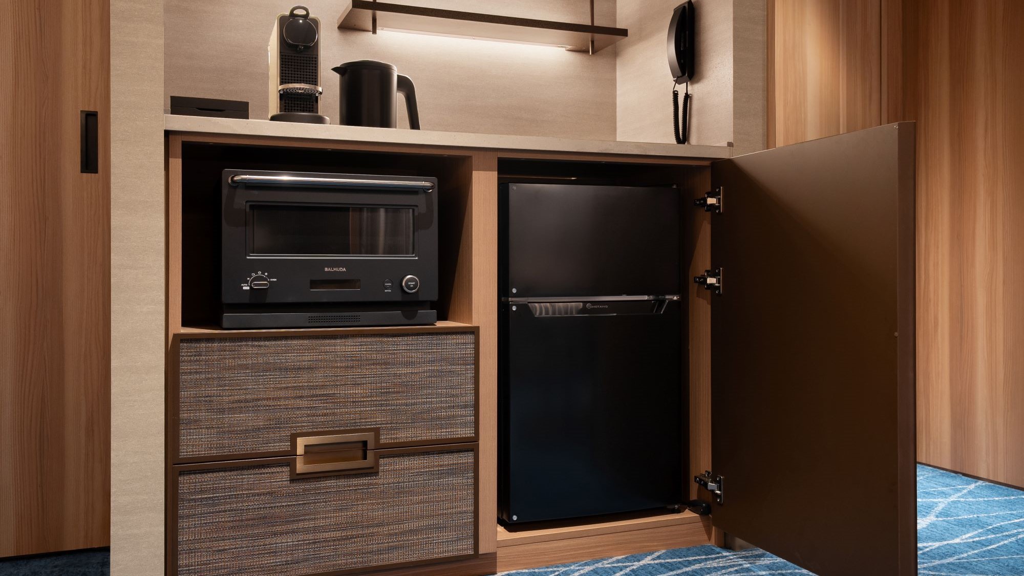 クラブエグゼクティブツイン｜電子レンジ・冷凍冷蔵庫