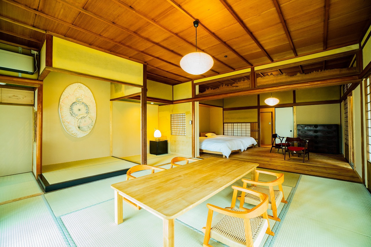 客室：美やこイメージ※須田邸棟は、チェックイン後に車で5分程度ご移動いただきます。