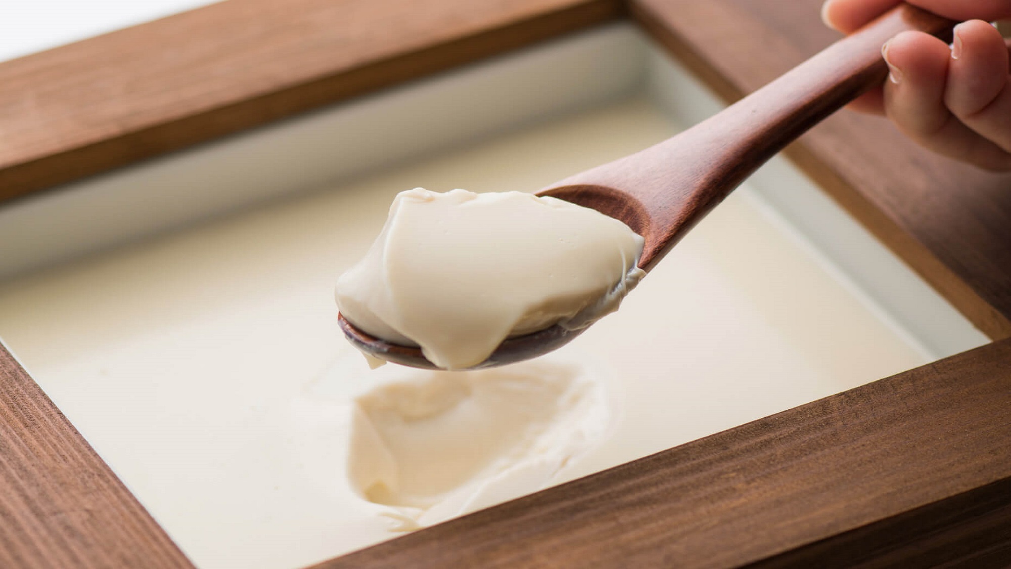 できたて、ぷるぷる。毎朝作り立てのお豆腐、是非ご賞味下さいませ。