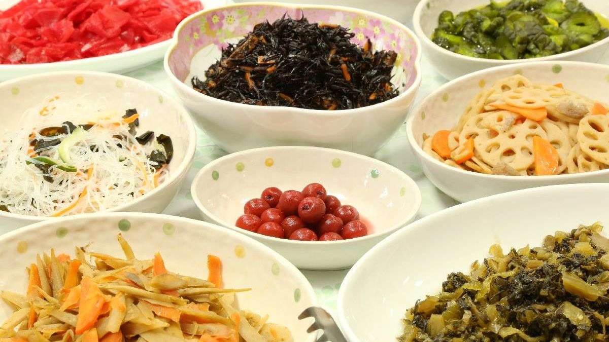 和洋バイキング朝食漬物撮影：GR