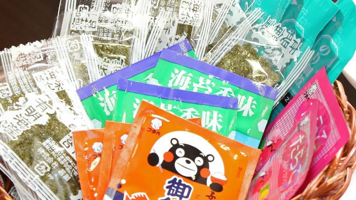 和洋バイキング朝食ふりかけ等撮影：GR