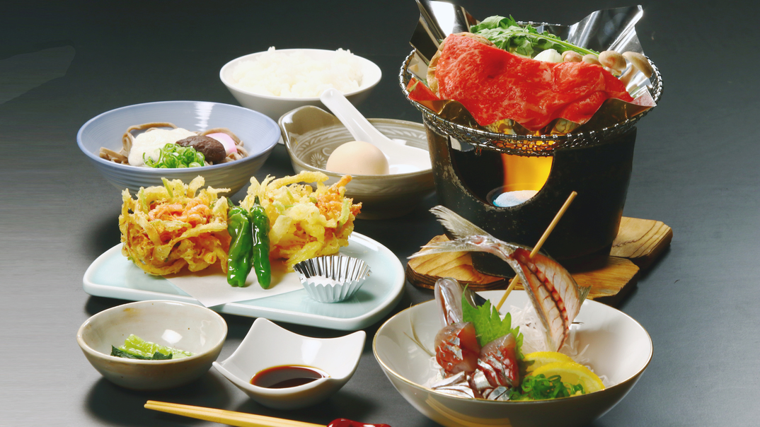 駿河定食静岡県産の素材を使用したお料理コースです♪