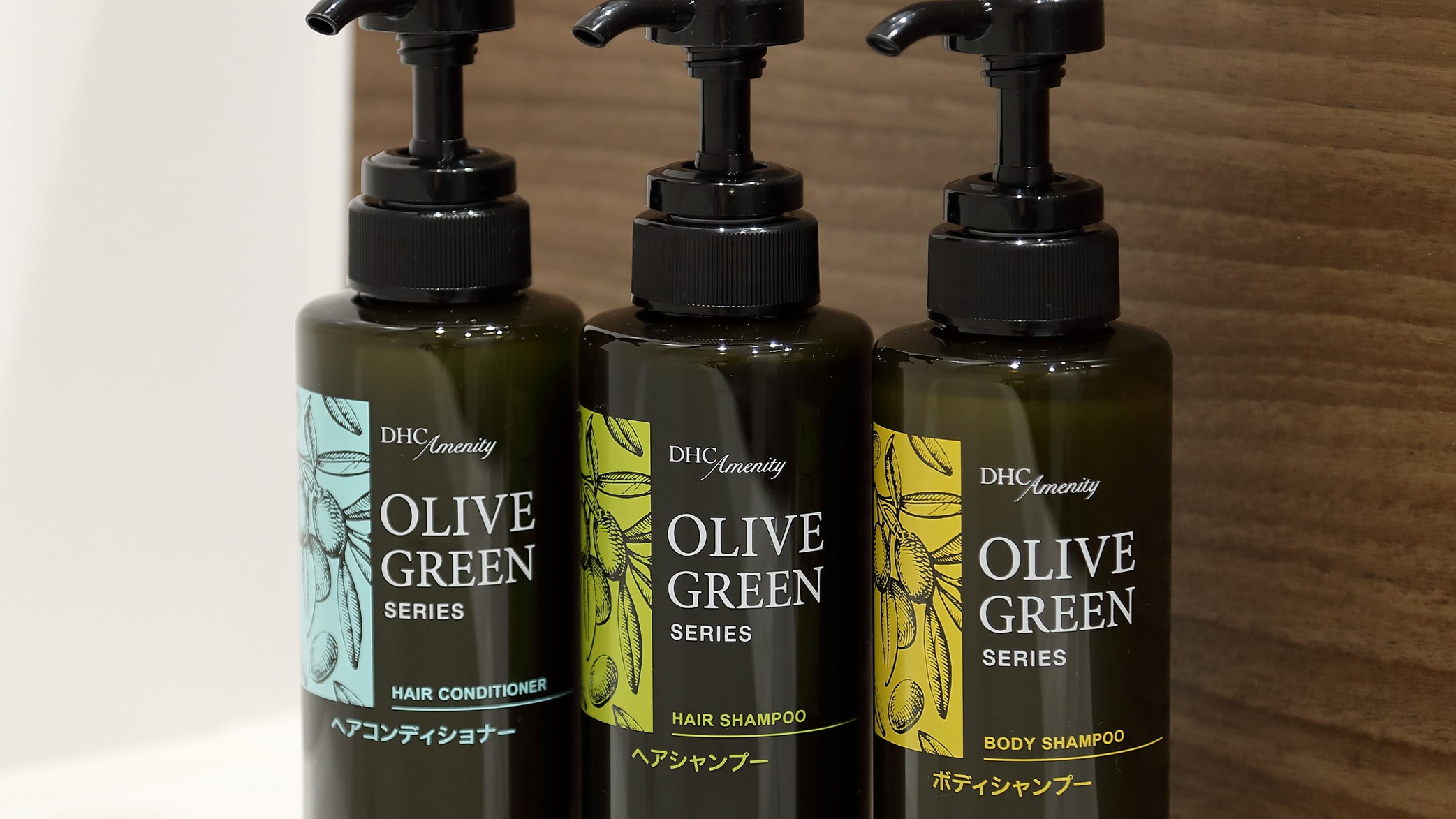 DHC＜シャンプー&コンディショナー&ボディシャンプー＞