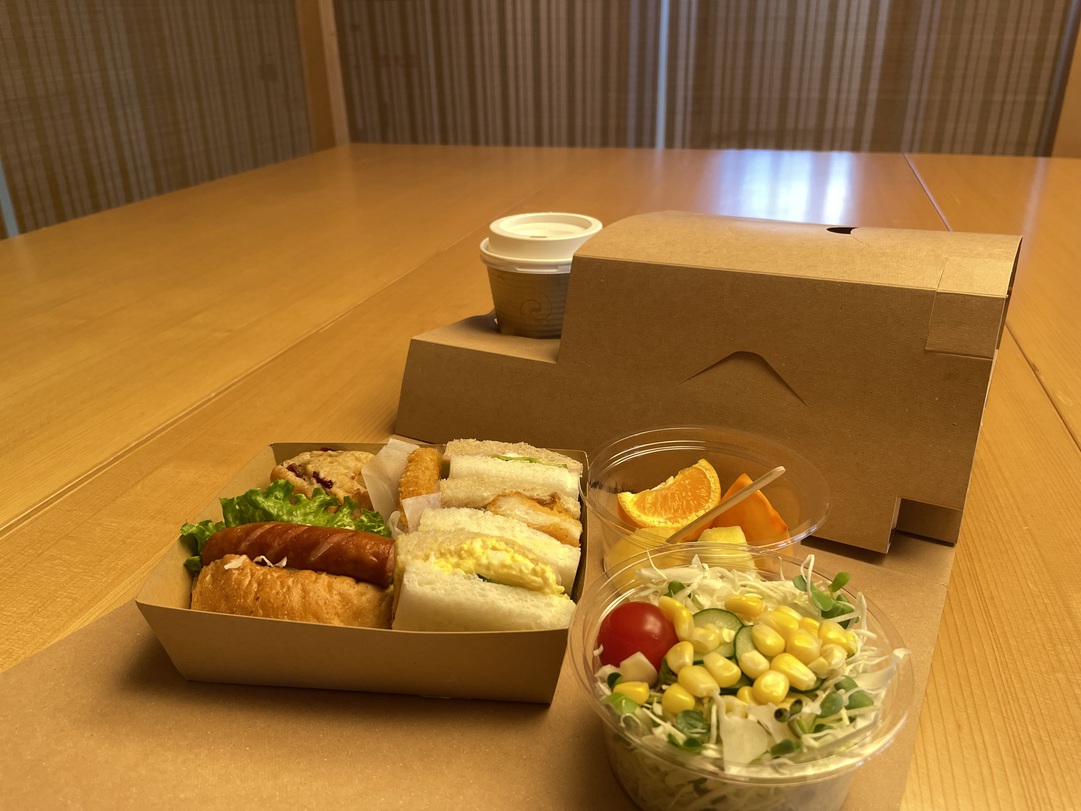 テイクアウト専用朝食