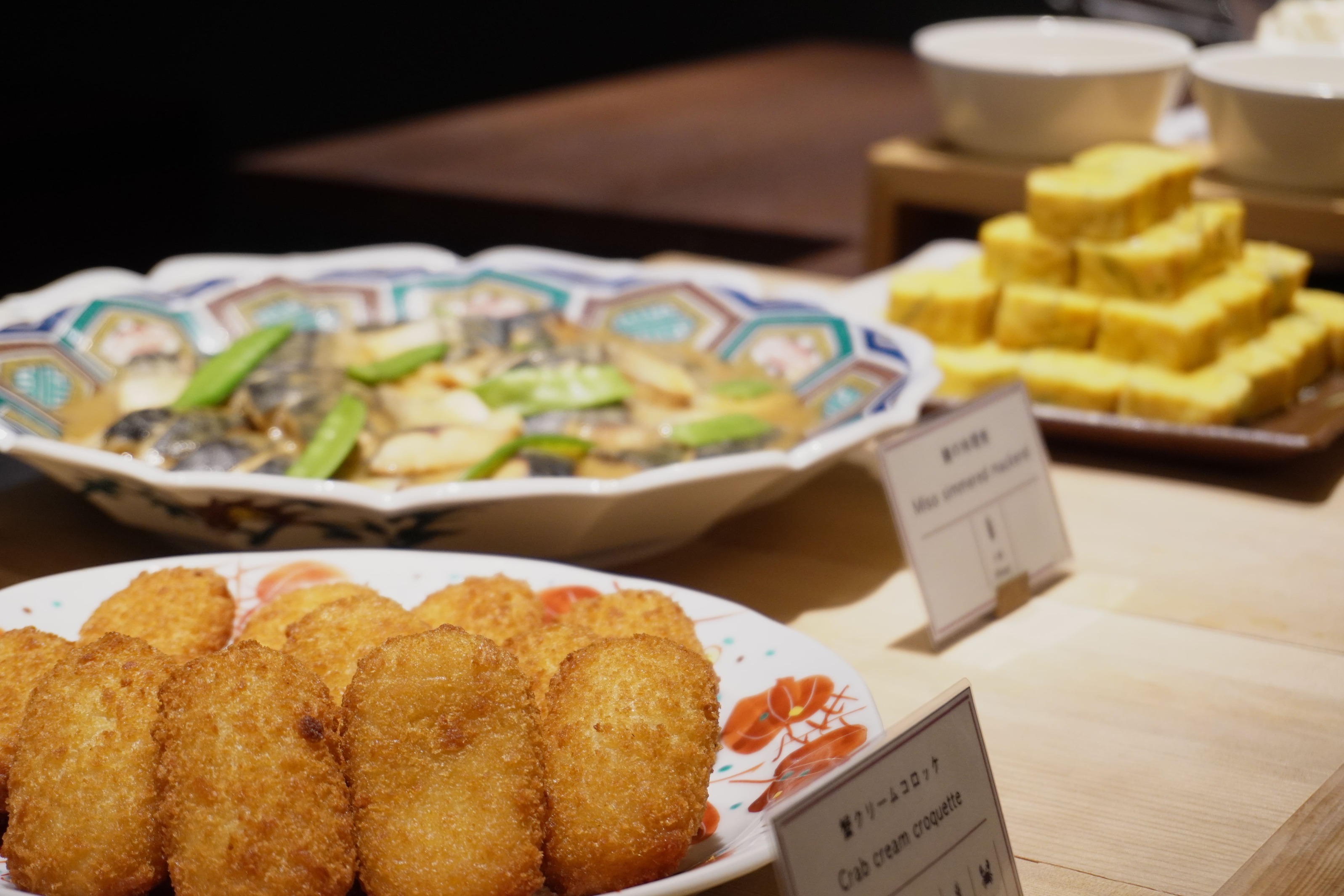 朝食ビュッフェ（一例）
