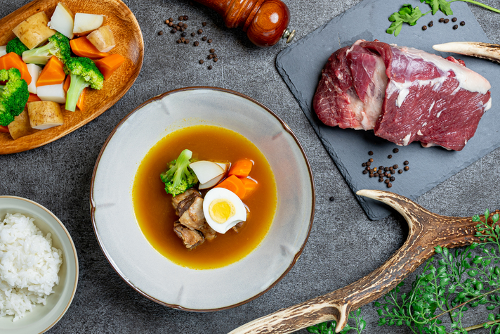 蝦夷鹿スープカレー