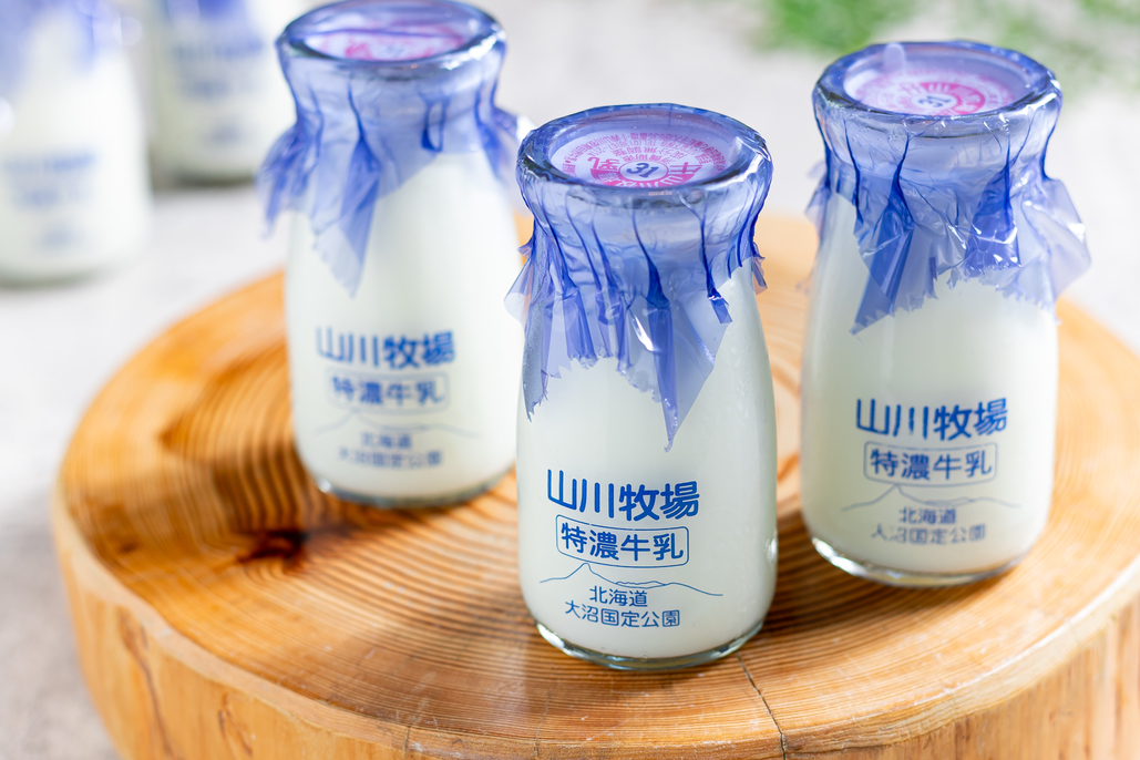 濃厚で美味しい山川牧場の牛乳