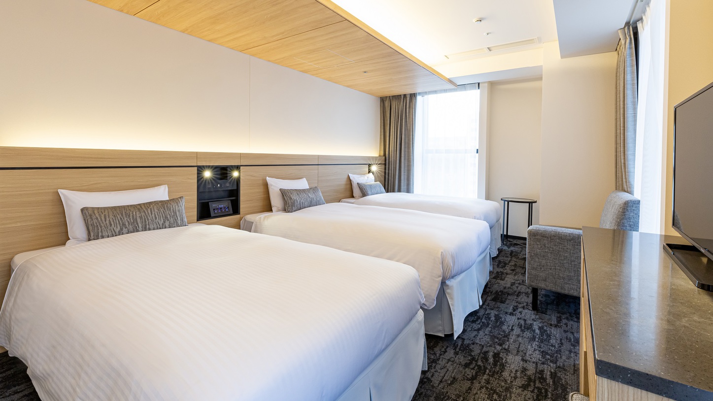 禁煙モデレートトリプルルーム[28㎡]