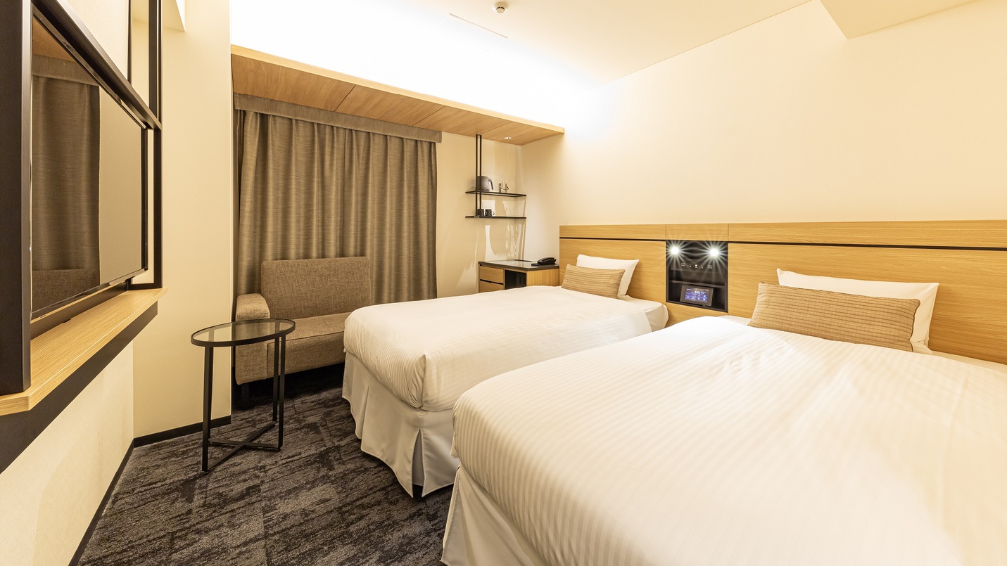 禁煙エコノミーツインルーム[16㎡]