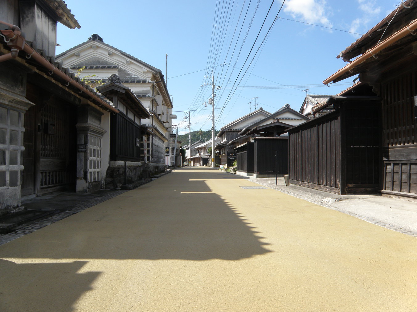 重要伝統的建造物群保存地区吉良川町の町並み