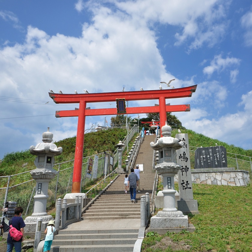 【蕪島神社】