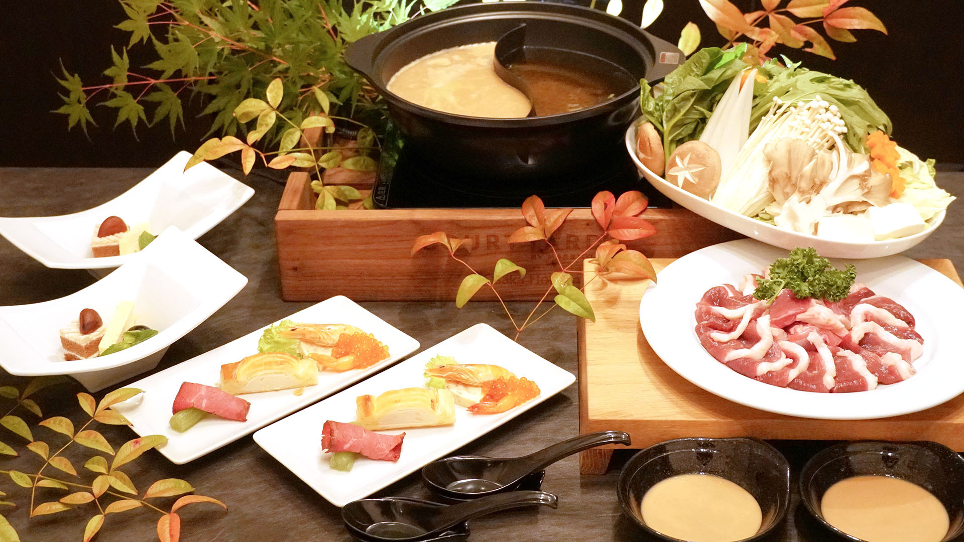 ：STITCH鍋。シリーズ「宝味！河内鴨鍋」日本一高級な鴨肉と言われる河内鴨を贅沢に！