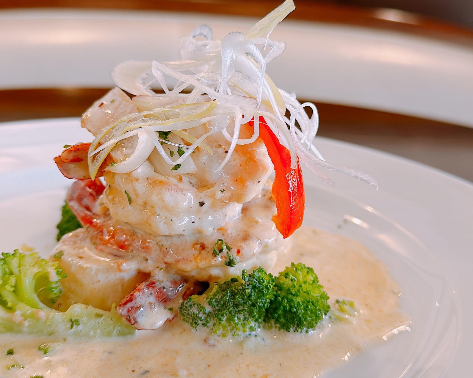 ディナーコース付きプラン 魚料理例