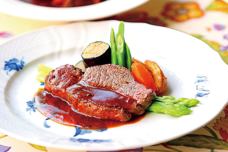 ディナーコース付きプラン和牛フィレ肉のグリエ