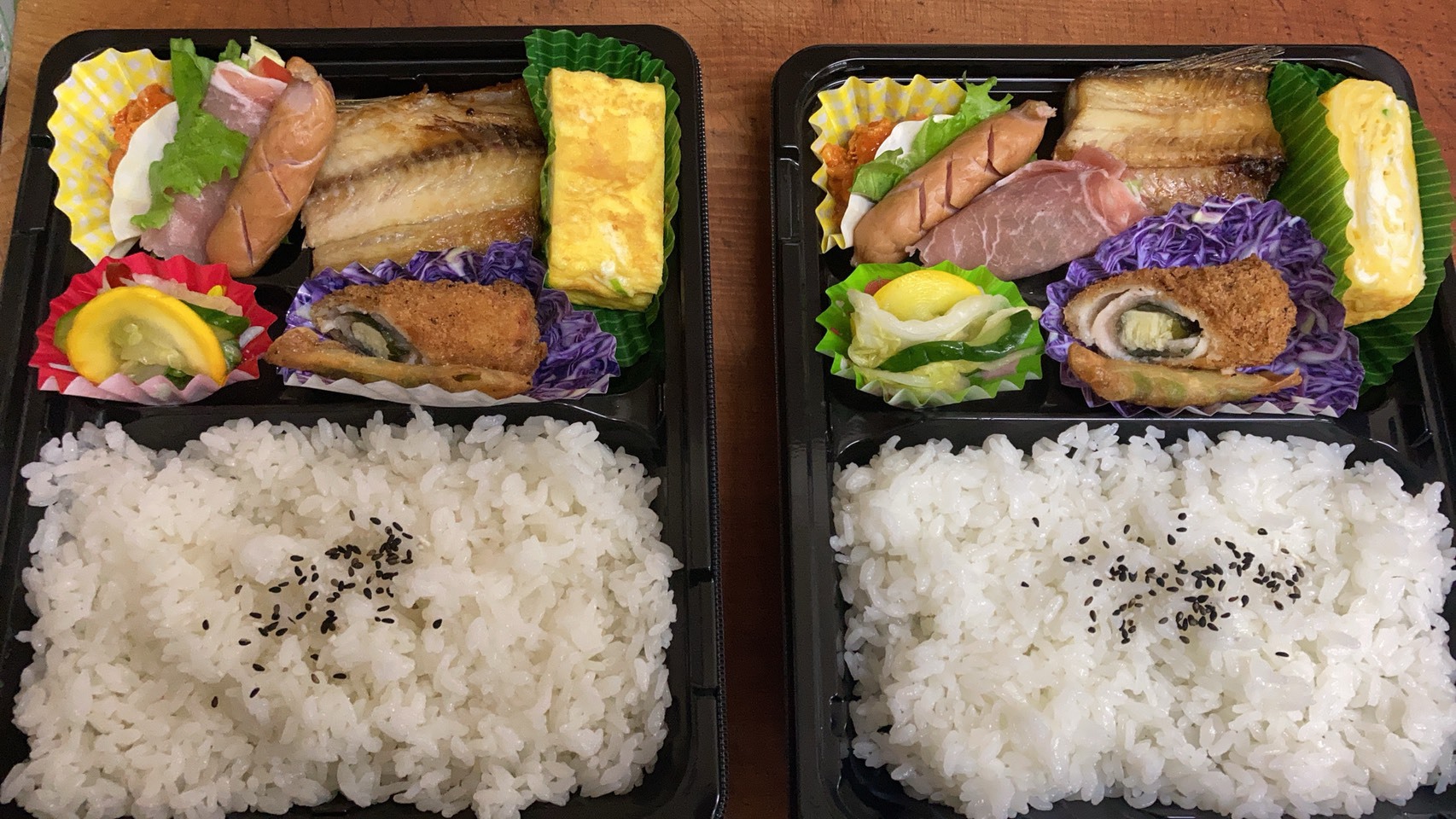 【朝食】バランスを考えた朝食のお弁当