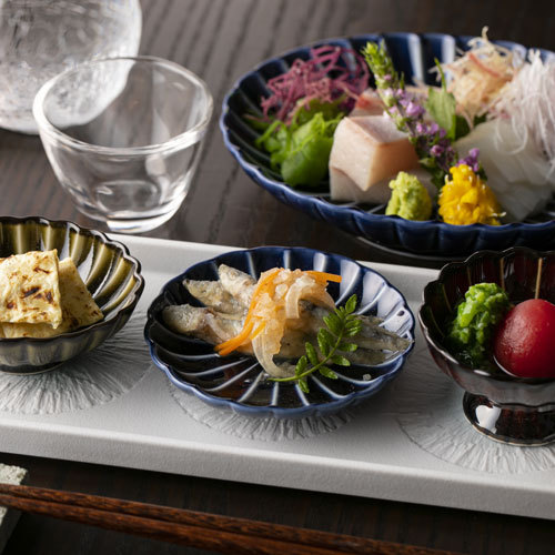 *【夕食：前菜（一例）】ご飯の進む郷土料理の数々をご提供いたします。