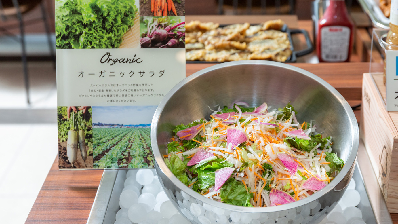 【Organic】健康な土から生まれたオーガニック野菜はビタミンCやミネラルがたっぷり