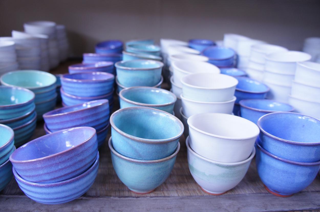 【新庄市伝統工芸】新庄東山焼（イメージ）