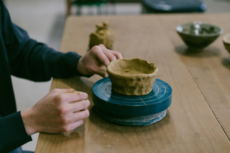 鏡山窯 手びねり体験