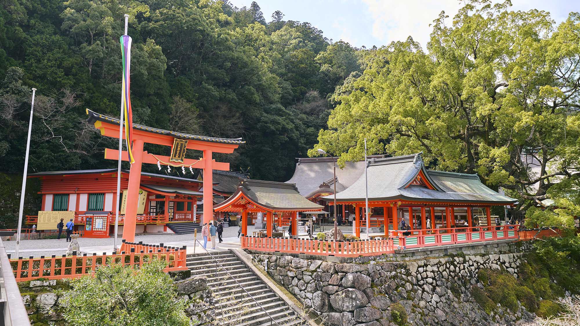 ・【周辺】那智山（那智大社）：全国の熊野神社の御本社