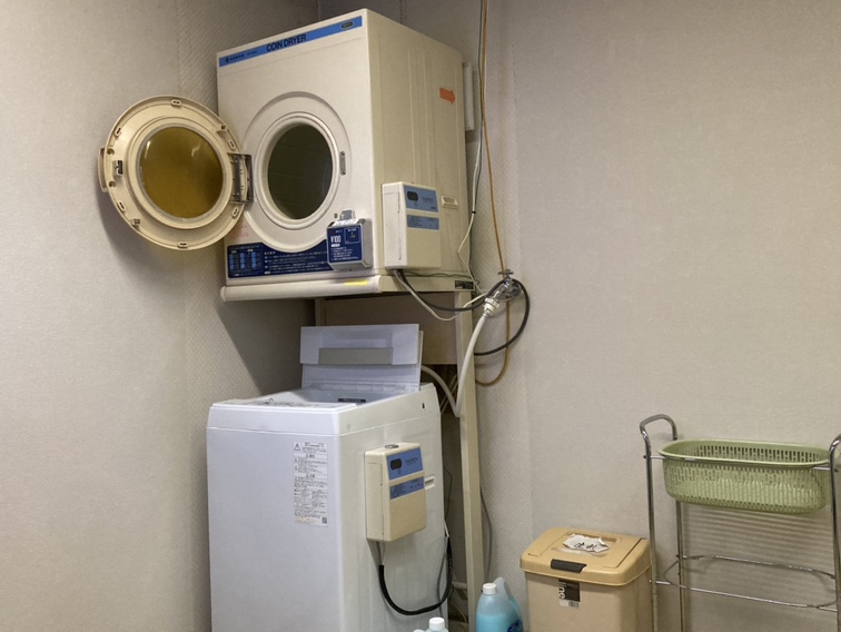 ランドリーと乾燥機