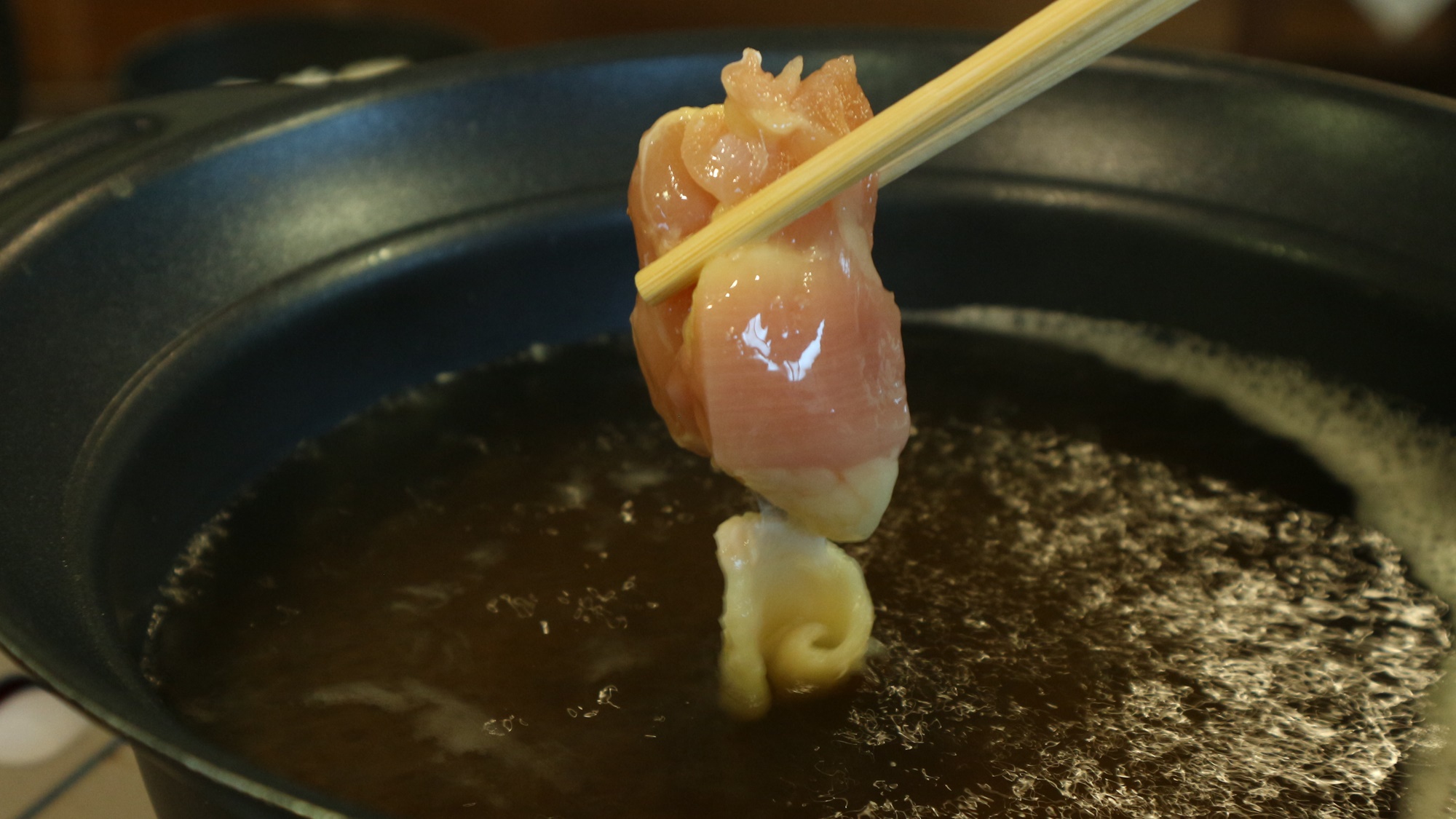 *夕食一例／ほっと落ち着く温かいお鍋料理