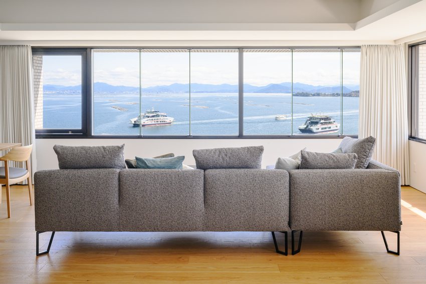 【素泊り×オーシャンビュースイート】キッチン付☆瀬戸内海を一望できる100㎡超え［最大7名様まで］