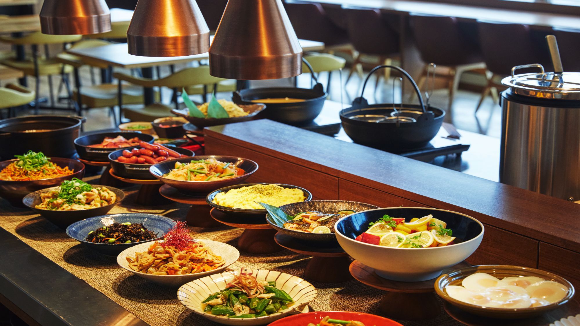 ビュッフェ朝食（イメージ）