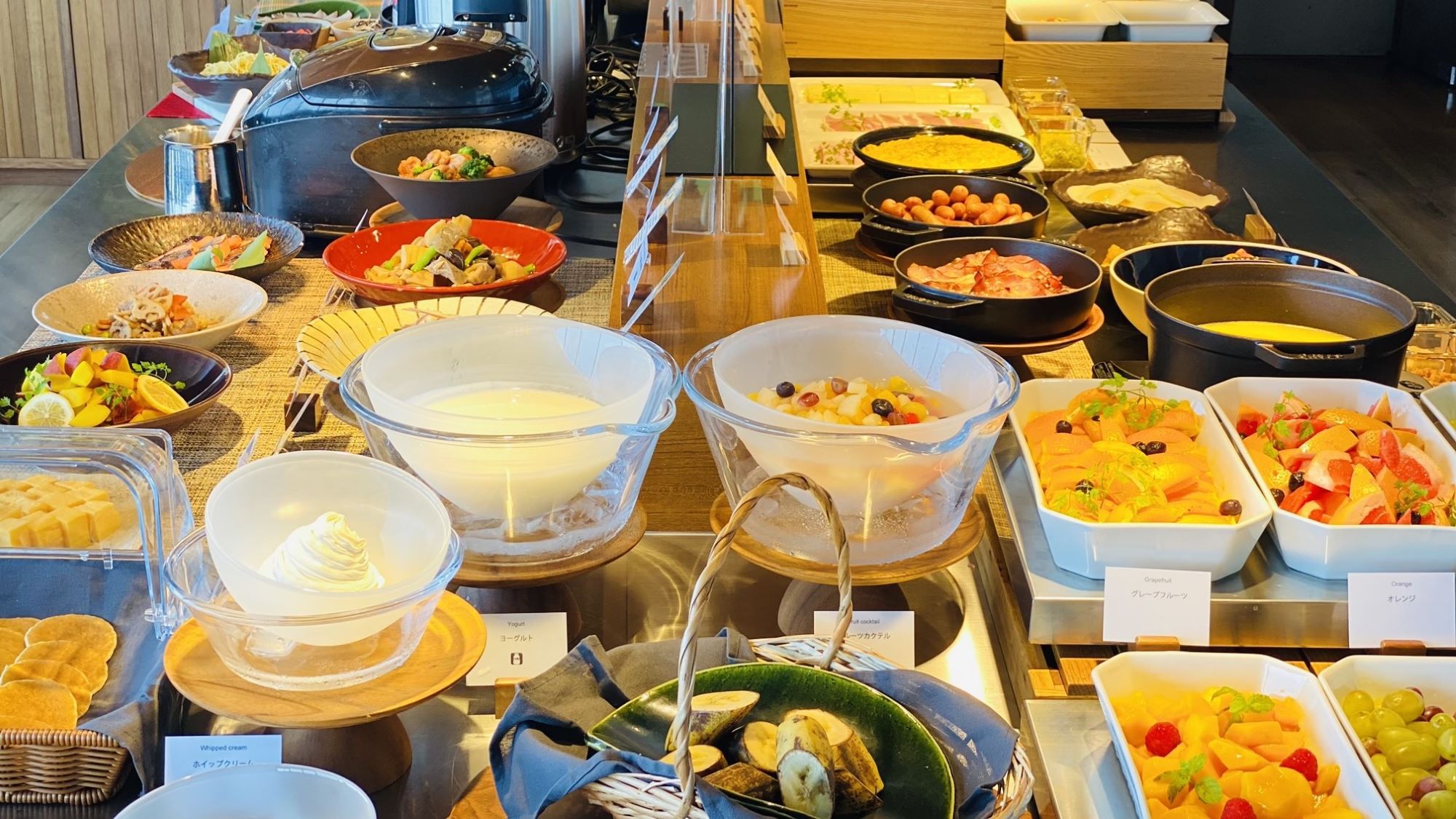 ビュッフェ朝食（イメージ）