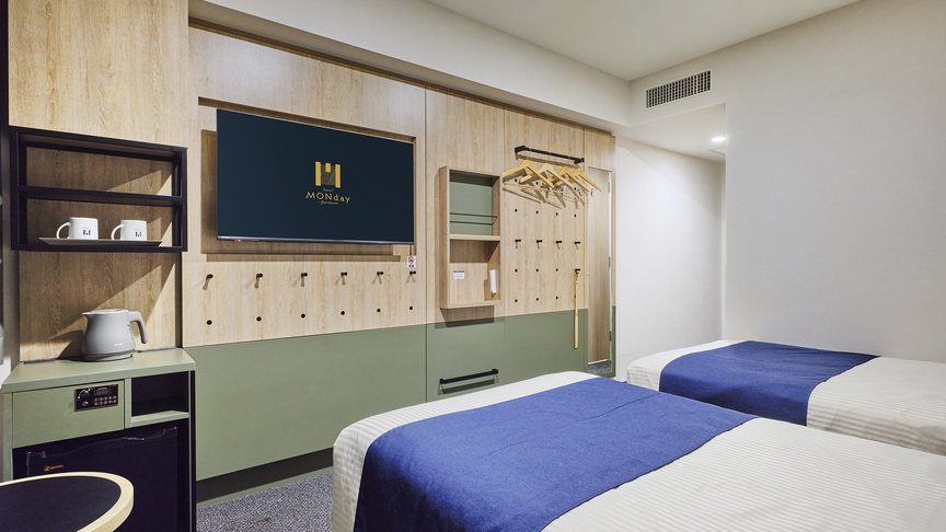  スタンダードツイン（エキストラベッド付）