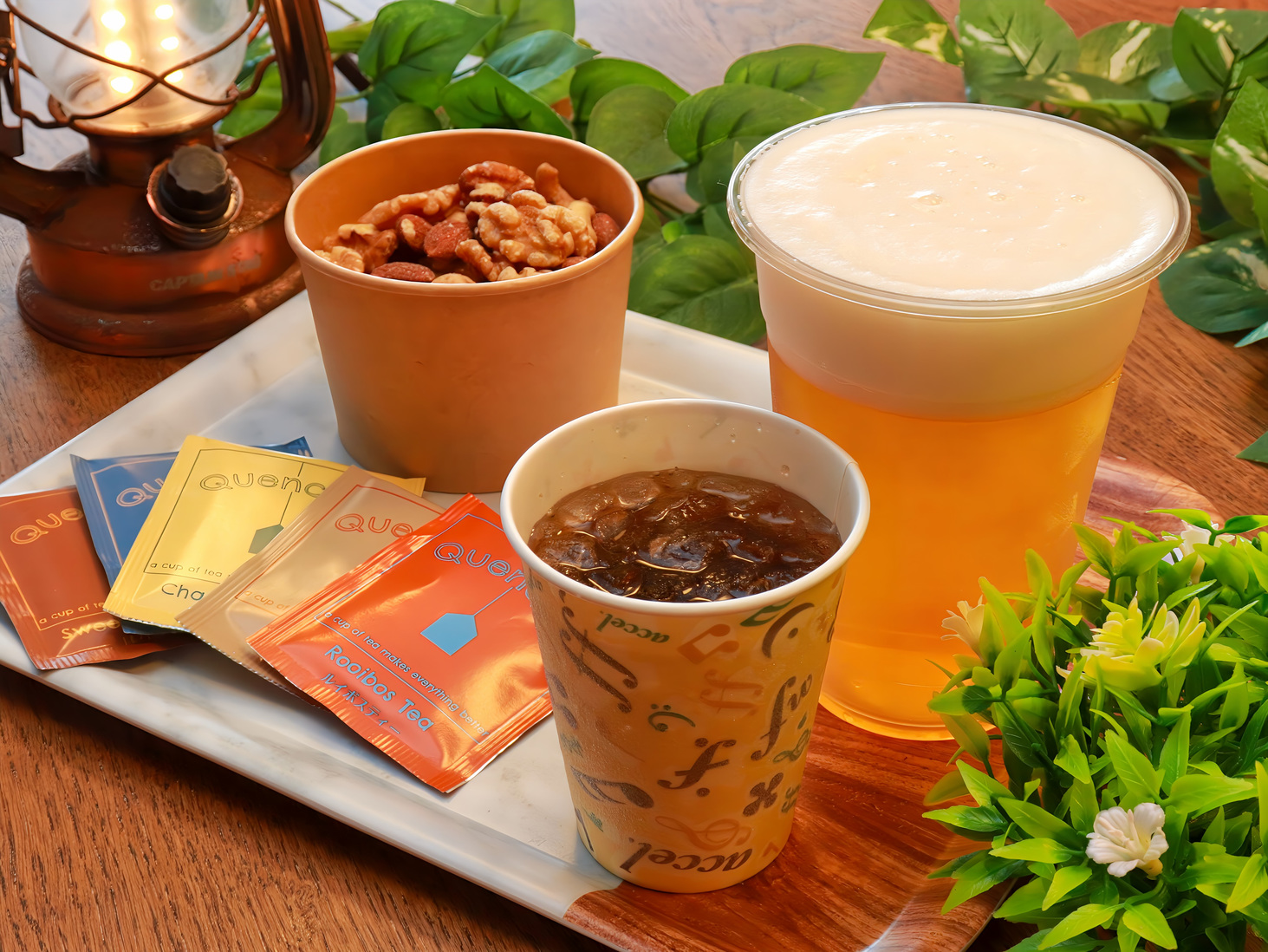 ドリンクもご用意しております。