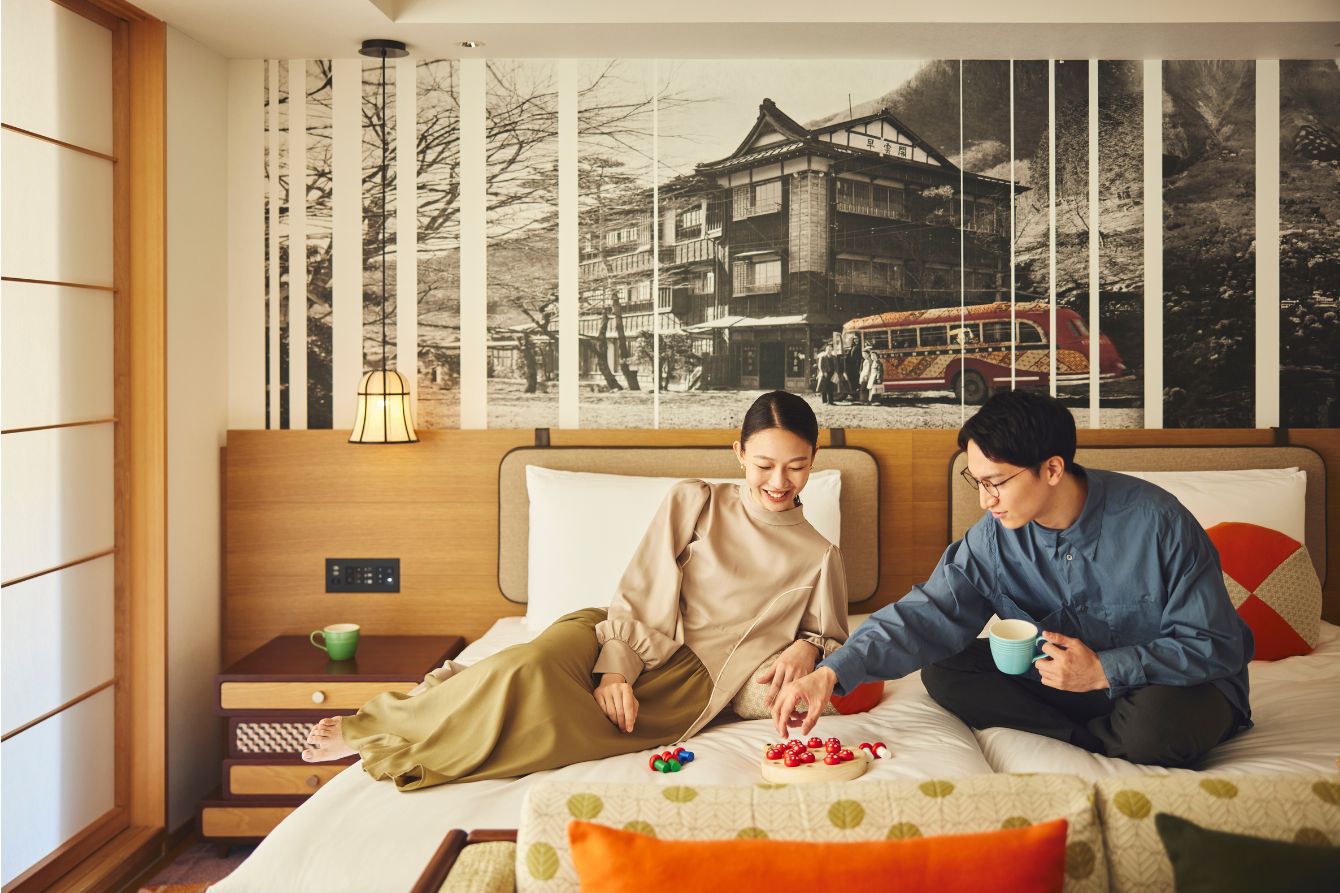 お部屋でのんびり