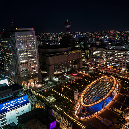 栄の夜景