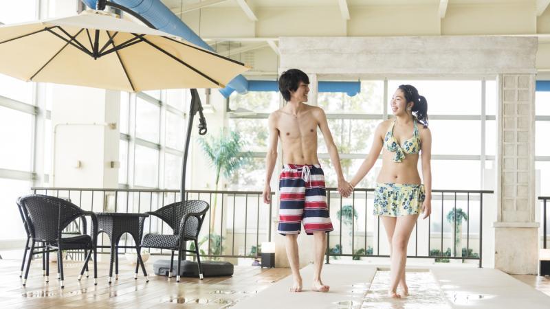 【WaterLand/南国アイランド】カップルでゆったり過ごすのも