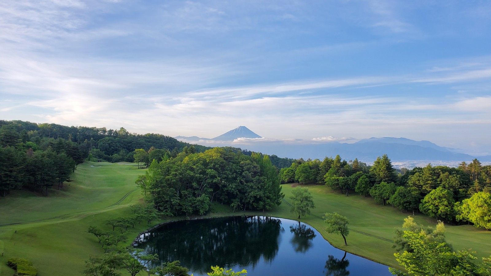 16番ティからの景観