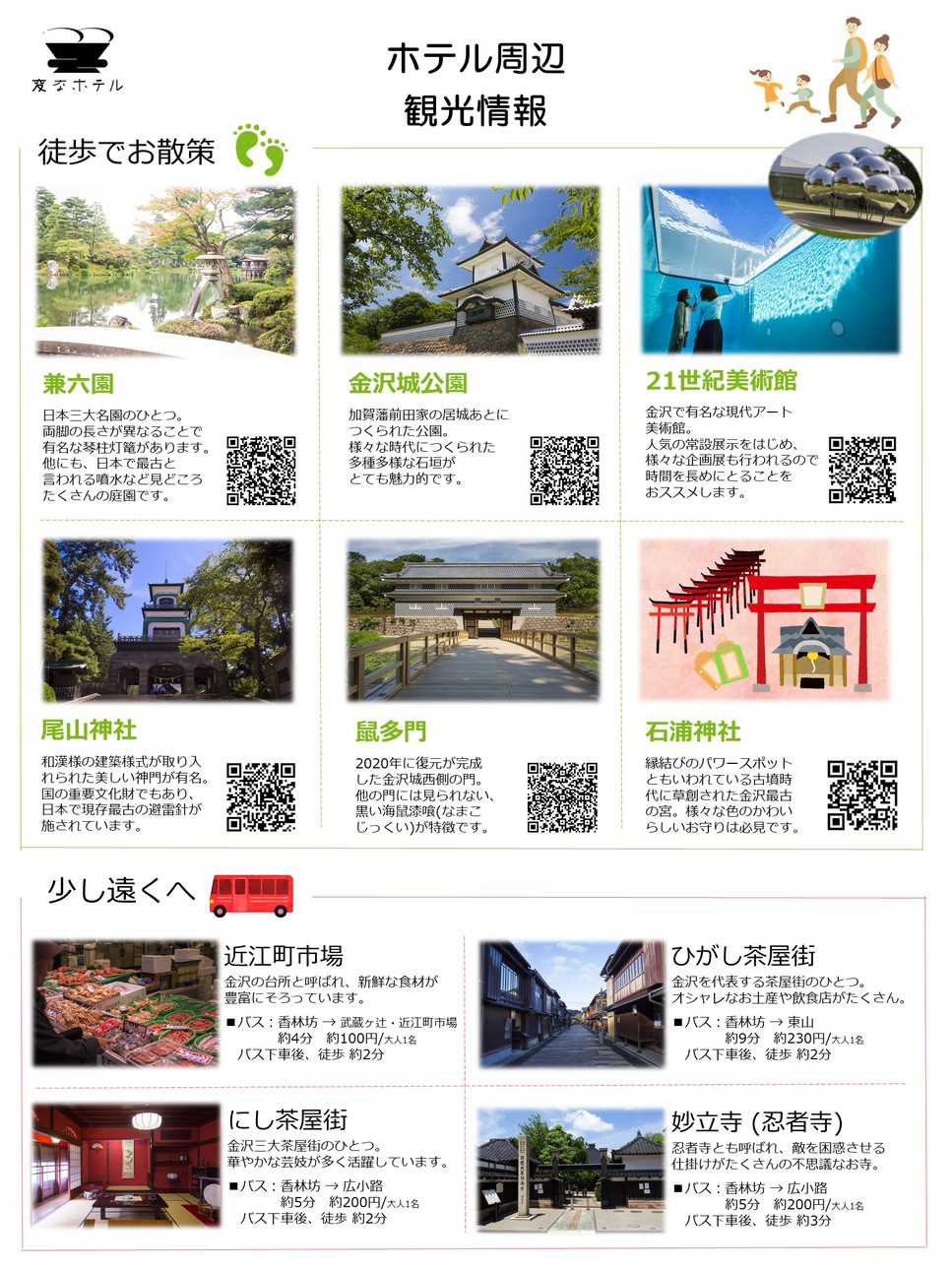 ホテル周辺観光情報