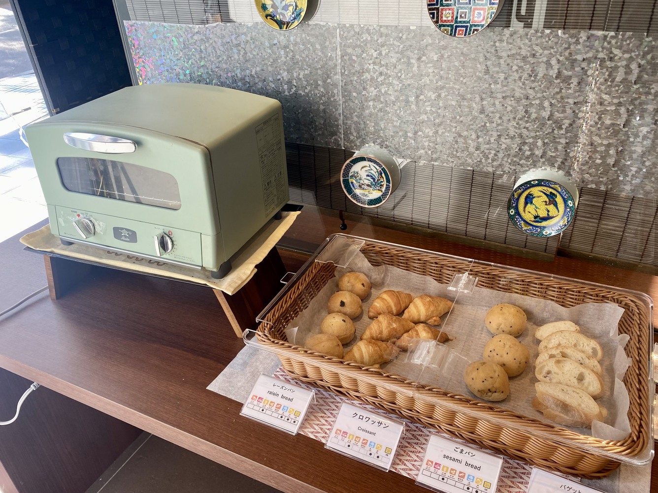 朝食ビュッフェ