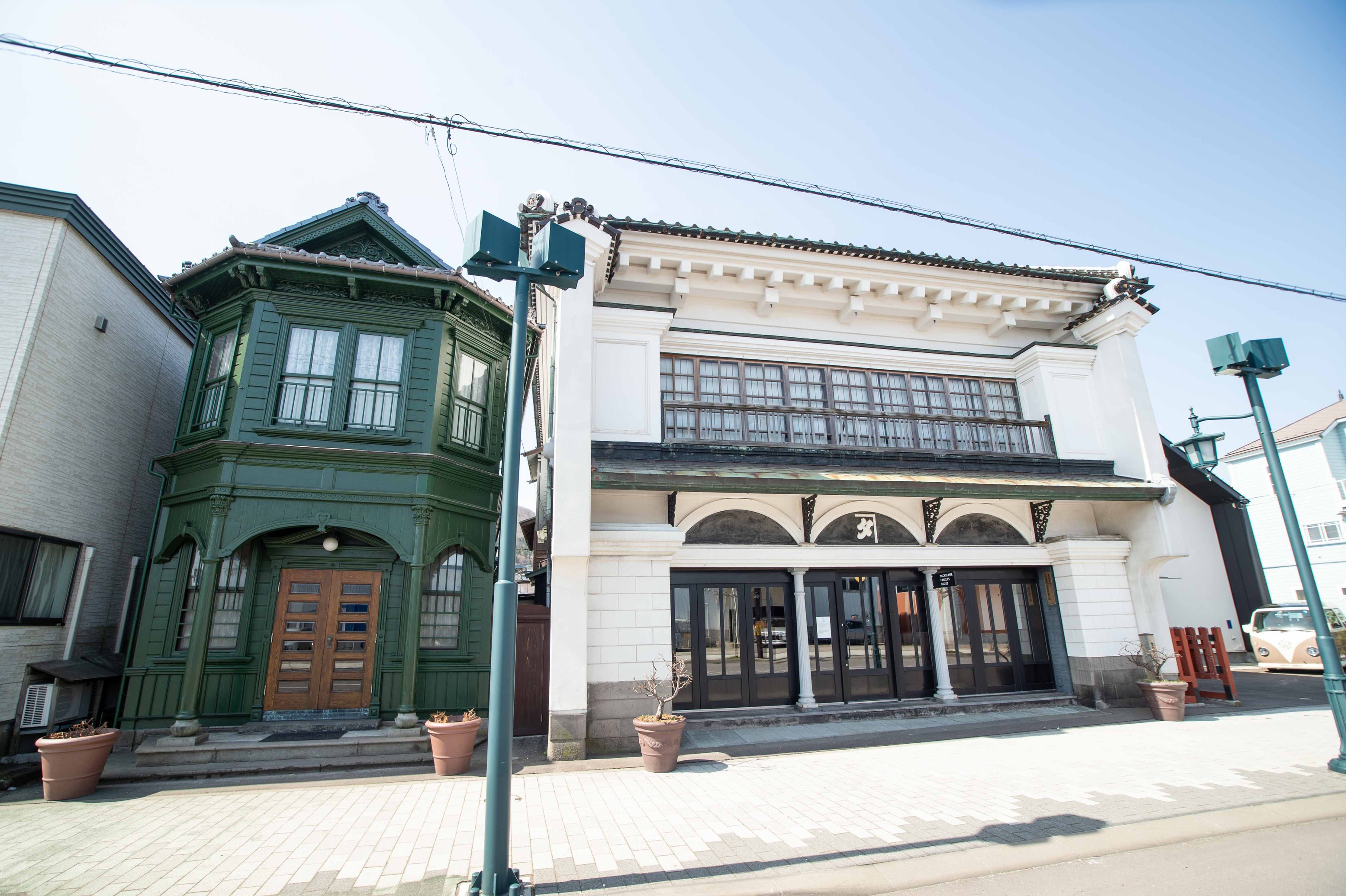 太刀川家住宅店舗及び洋館（緑の建物、ゲストハウス）