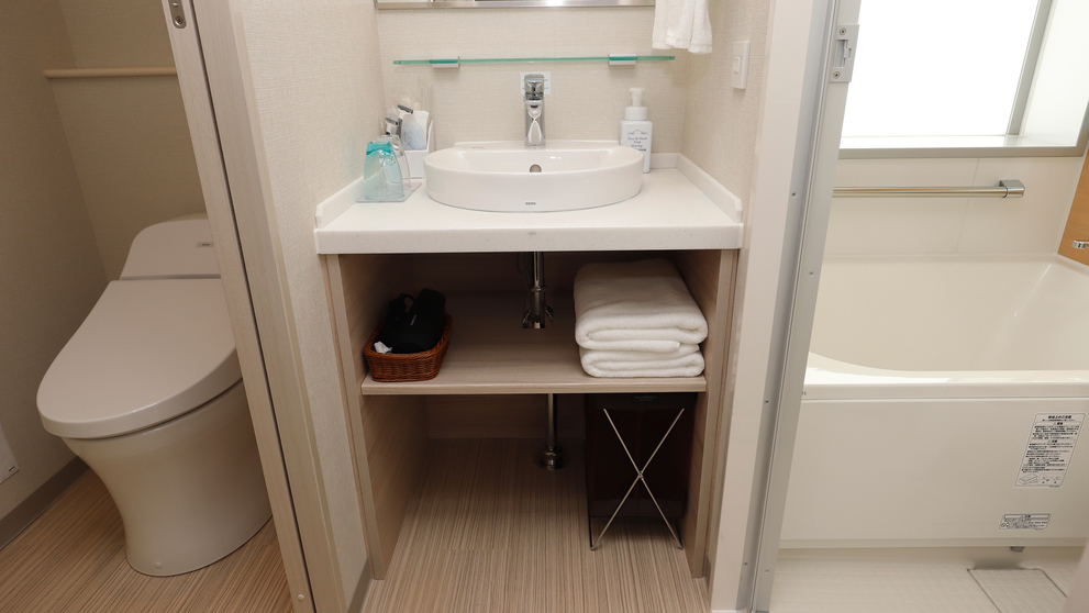 【EXダブルルーム】バス・トイレ・洗面所セパレート