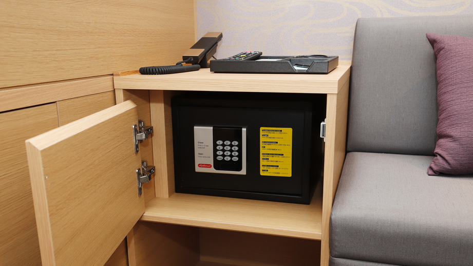 【EXダブルルーム】客室内に金庫あり