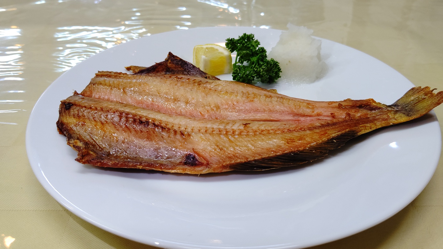 新メニュー！ホッケの焼き魚