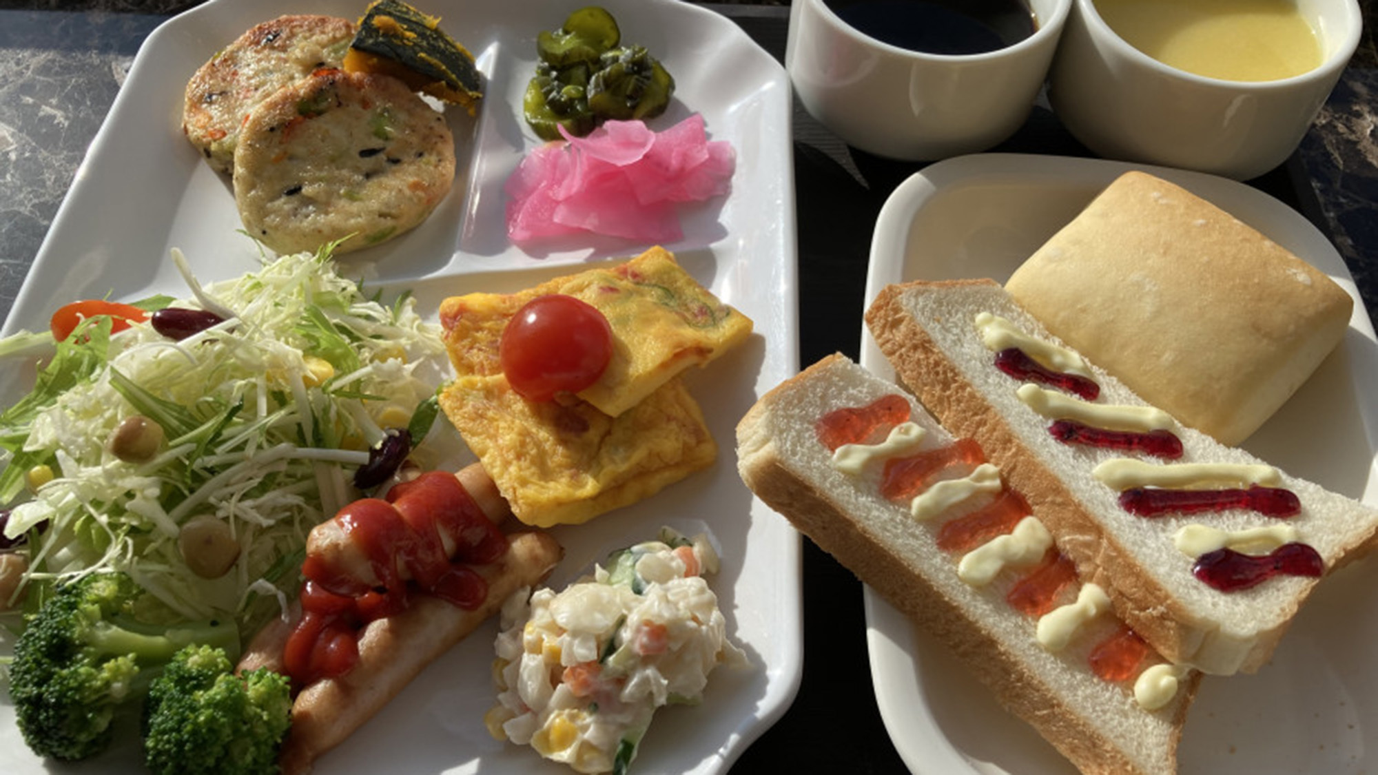 朝食一例