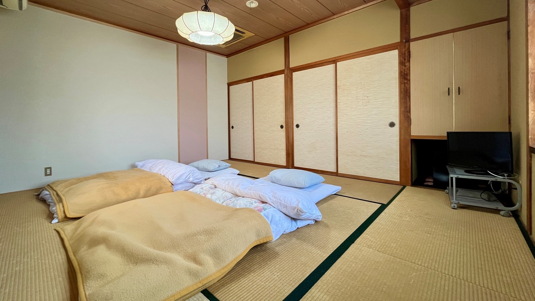 【寛ぎ部屋】和室8畳。人数により当館で割り振り致します。