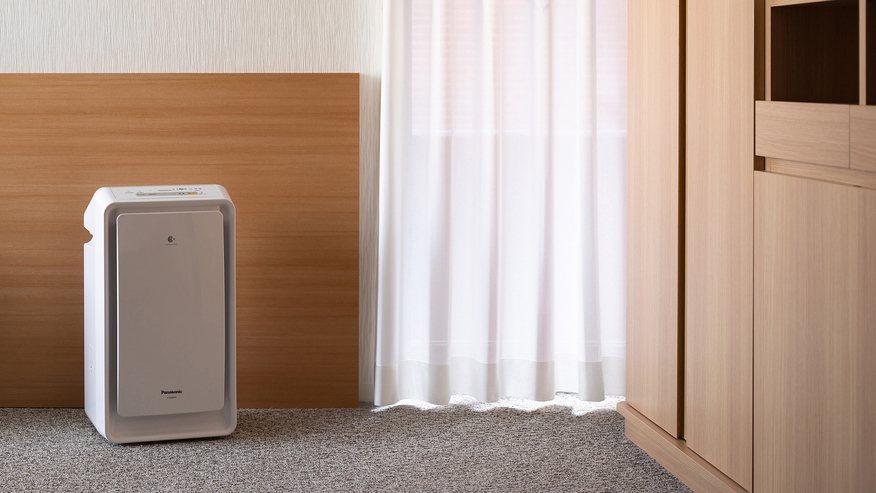 客室設備加湿機能付空気清浄機